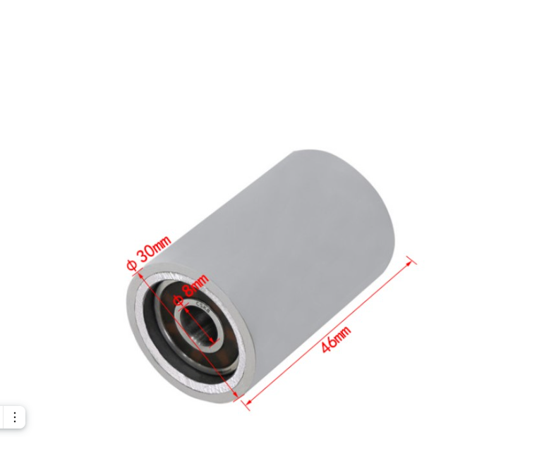 Ролик прижимной Ф30хH46хф8мм