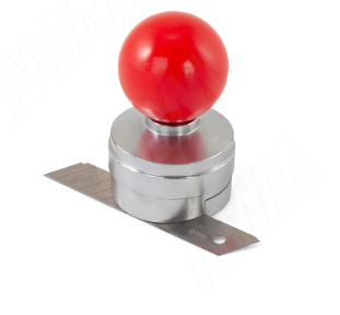 Нож подрезной для ПВХ-пленки (база + 10 ножей)