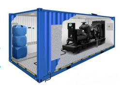 Дизельный генератор на 720 в контейнере с. Абрау-Дюрсо