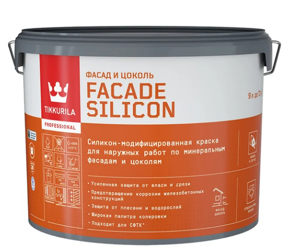 Фасадная краска Tikkurila с. Абрау-Дюрсо