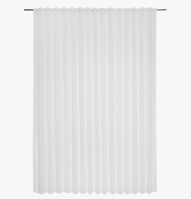 Подшив штор