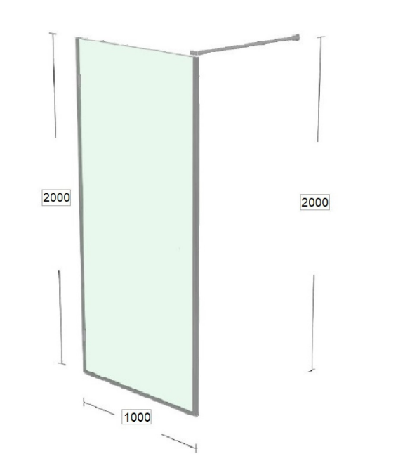 Душевое ограждение с. Абрау-Дюрсо