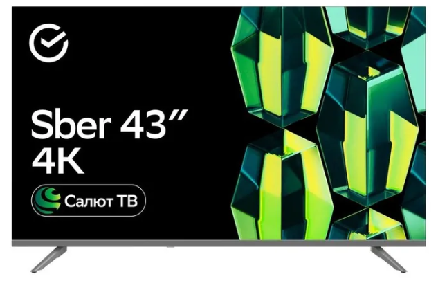 SBER Телевизор SDX-43U4014 43" 4K UHD