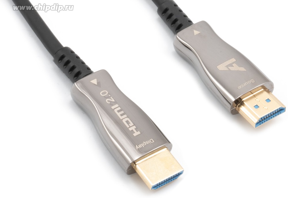 Кабель Digma HDMI 2.0 AOC, HDMI (m) - HDMI (m) , ver 2.0, 20м
